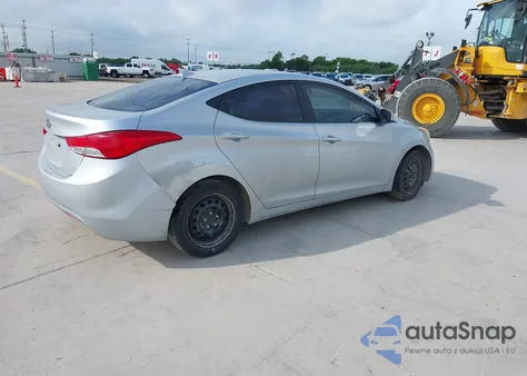 2011 Hyundai Elantra Gls from USA, damaged, VIN 5NPDH4AE3BH028943